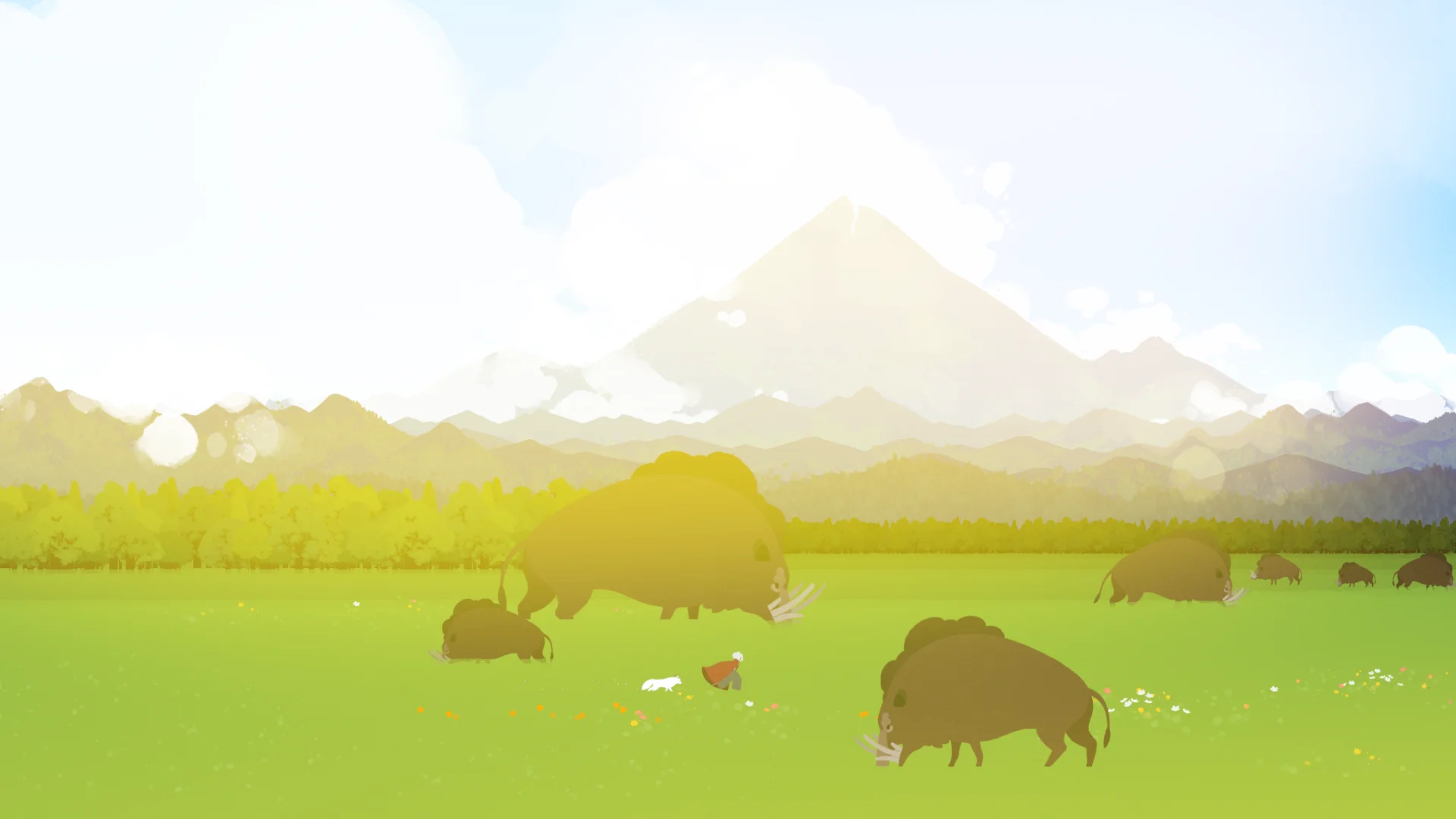 Les prairies en été dans NEVA