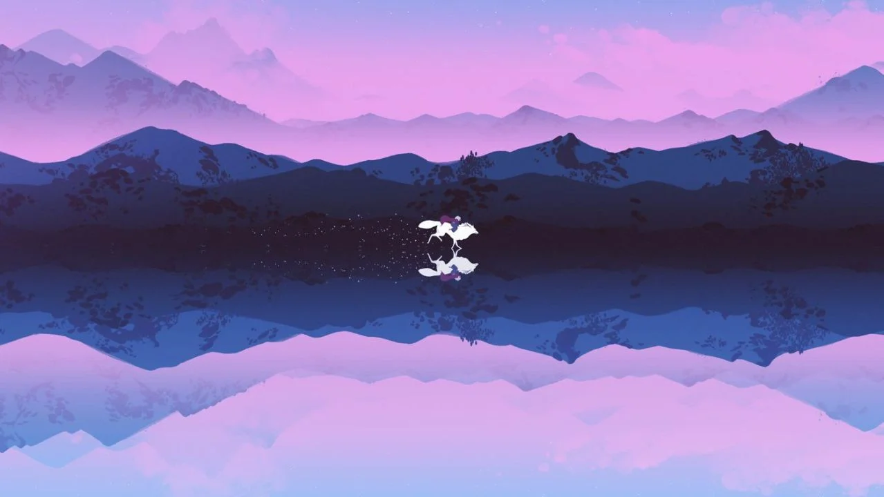 Les reflets en hiver dans le jeu NEVA © Arcrow08