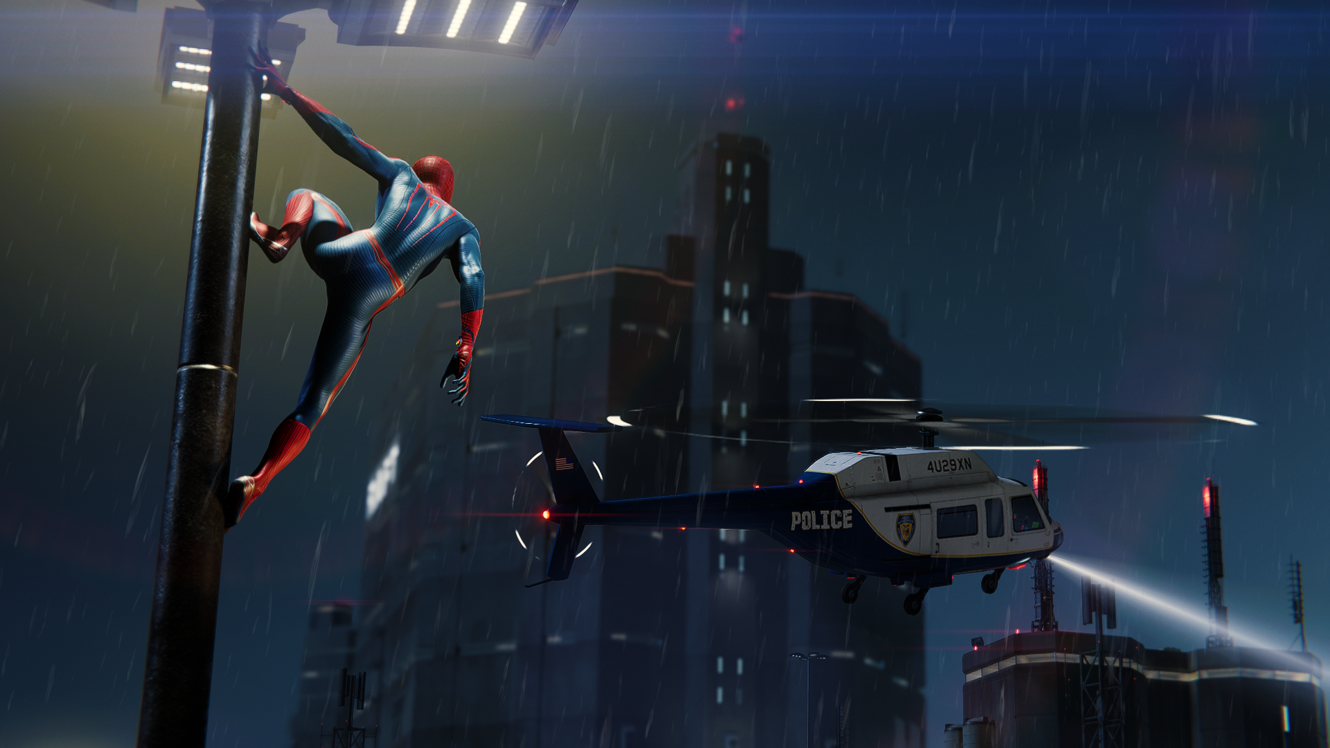 Une cinématique dans Marvel's Spider-Man 1 © Insomniac Games
